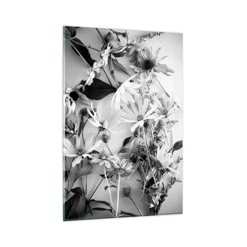 Glass picture - No-Bouquet of Flowers - 80x120 cm