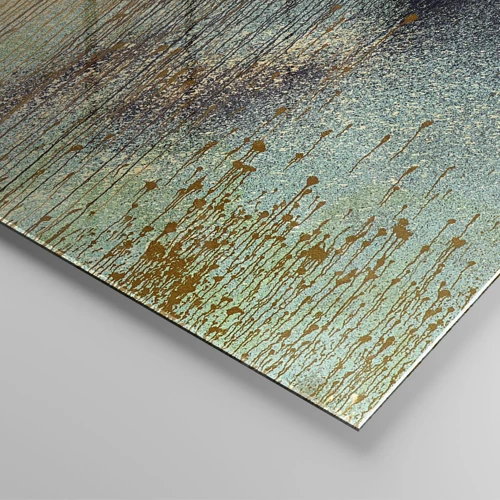 Glass picture - Non-accidental Colourful Composition - 30x30 cm