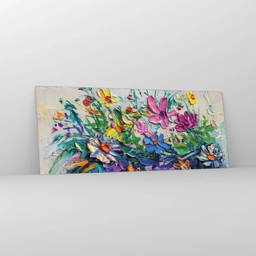 Glass picture - Not So Still Nature - 100x40 cm