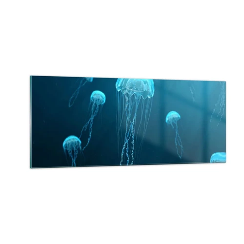 Glass picture - Ocean Dance - 100x40 cm