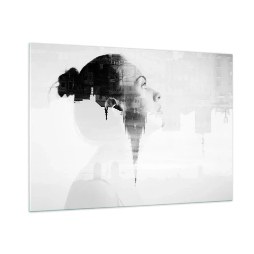 Glass picture - On Both Sides of a Glass - 100x70 cm