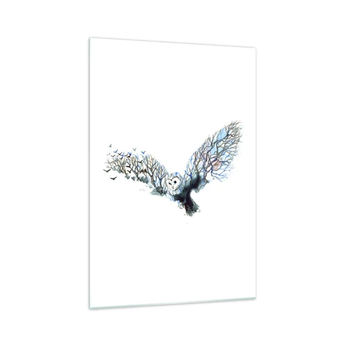 Glass picture - On Wings of a Forest - 70x100 cm