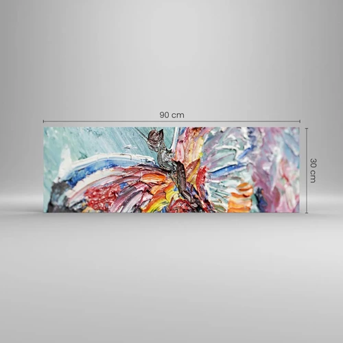 Glass picture - Painted by Nature - 90x30 cm