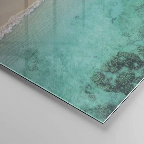 Glass picture - Paradise Beach - 160x50 cm