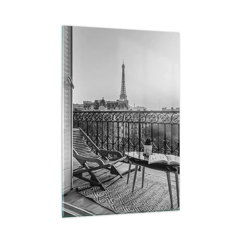 Glass picture - Parisian Afternoon - 80x120 cm