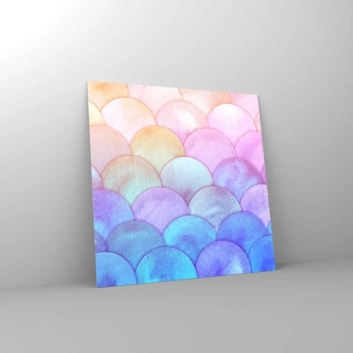 Glass picture - Pearl Scale - 60x60 cm