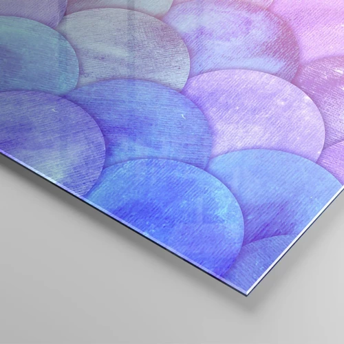 Glass picture - Pearl Scale - 90x30 cm