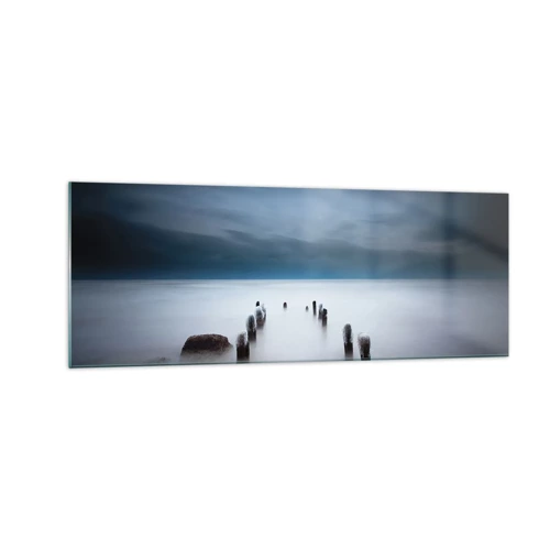 Glass picture - Pensive Lake - 140x50 cm