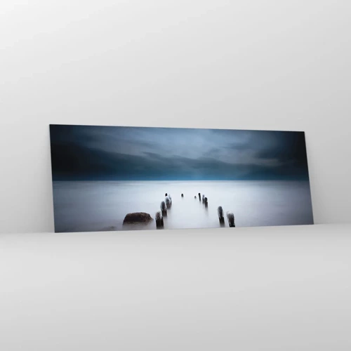 Glass picture - Pensive Lake - 140x50 cm