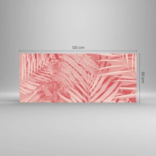 Glass picture - Pink Concept - 120x50 cm