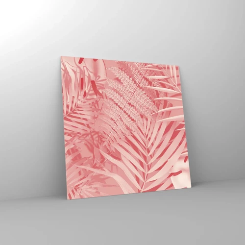 Glass picture - Pink Concept - 60x60 cm