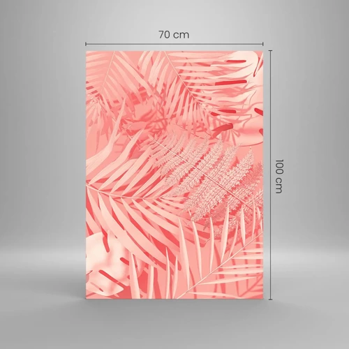 Glass picture - Pink Concept - 70x100 cm