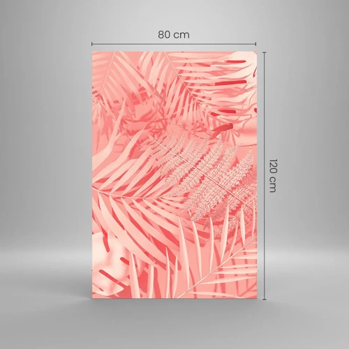 Glass picture - Pink Concept - 80x120 cm