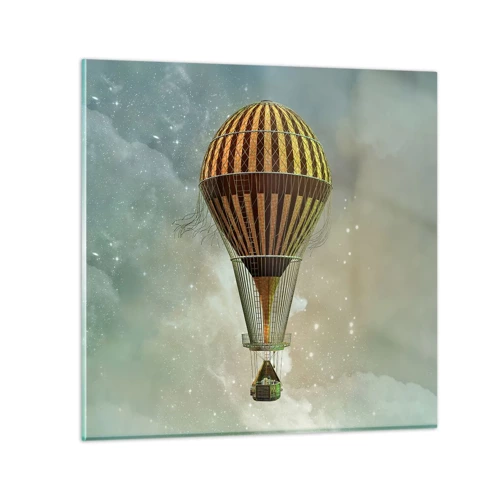 Glass picture - Pioneer Flight - 50x50 cm