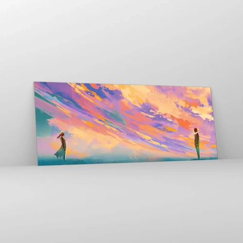 Glass picture - Power of Attraction - 100x40 cm