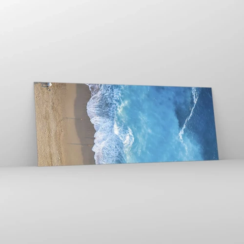 Glass picture - Power of the Blue - 100x40 cm