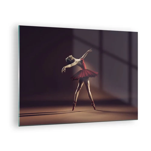 Glass picture - Prima Ballerina - 70x50 cm