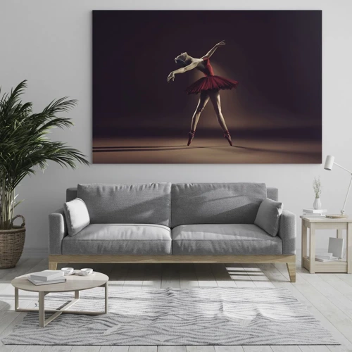 Glass picture - Prima Ballerina - 70x50 cm