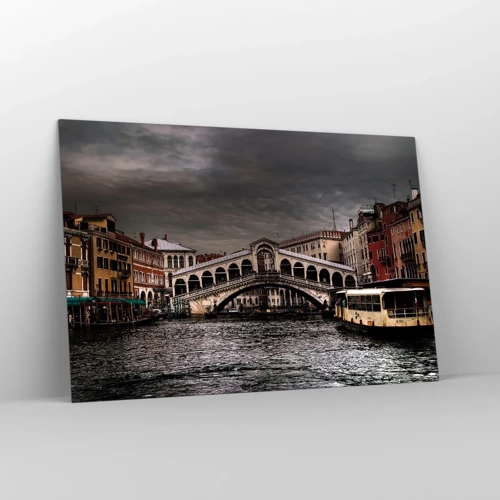 Glass picture - Promise of a Venetian Evening - 120x80 cm