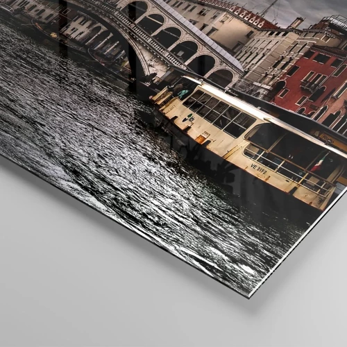 Glass picture - Promise of a Venetian Evening - 160x50 cm