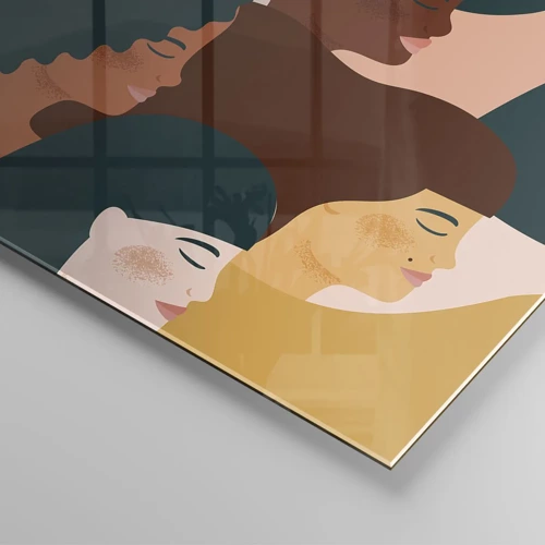 Glass picture - Pure Womanhood - 120x50 cm