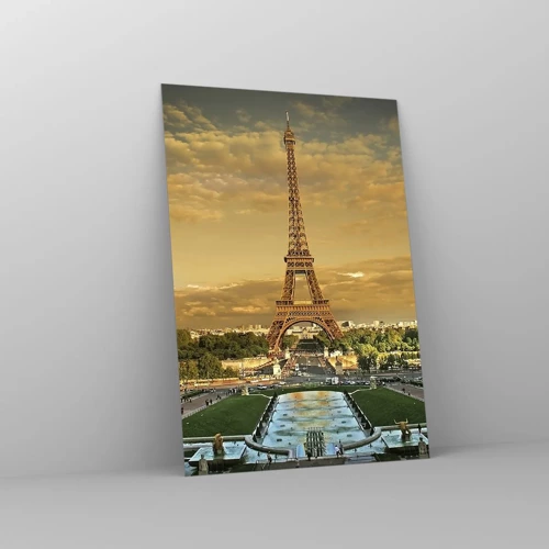 Glass picture - Queen of Paris - 70x100 cm