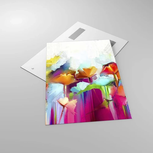 Glass picture - Rainbow Has Bloomed - 70x100 cm