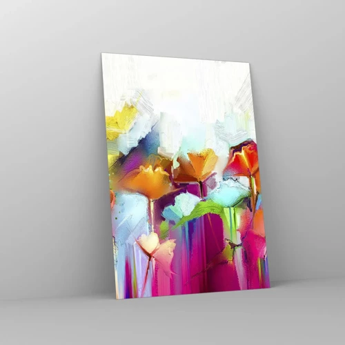 Glass picture - Rainbow Has Bloomed - 70x100 cm