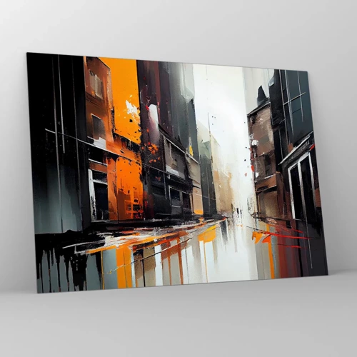 Glass picture - Rainy Day - 70x50 cm