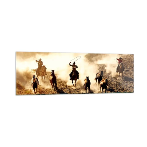 Glass picture - Really Wild West - 160x50 cm