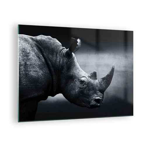 Glass picture - Right Profile - 70x50 cm