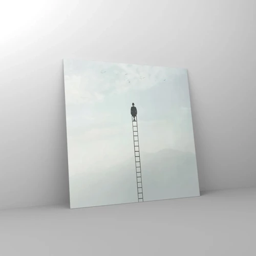 Glass picture - Rise above It - 30x30 cm