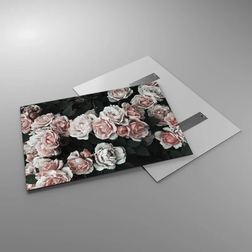 Glass picture - Rose Ensemble - 100x70 cm