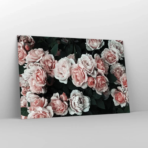 Glass picture - Rose Ensemble - 120x80 cm