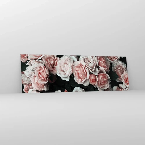 Glass picture - Rose Ensemble - 160x50 cm