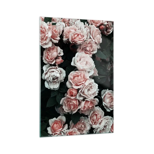 Glass picture - Rose Ensemble - 70x100 cm