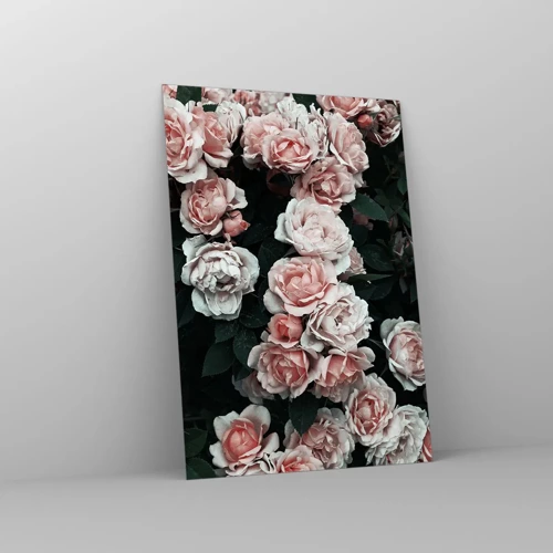 Glass picture - Rose Ensemble - 70x100 cm