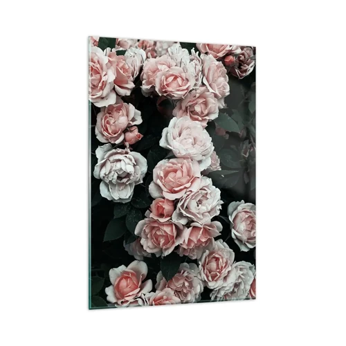 Glass picture - Rose Ensemble - 80x120 cm