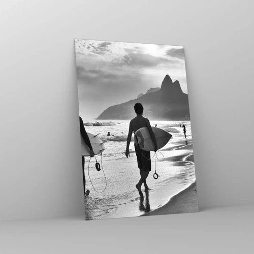 Glass picture - Samba for One Wave - 70x100 cm