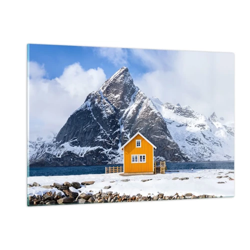 Glass picture - Scandinavian Holiday - 120x80 cm