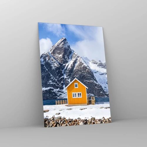 Glass picture - Scandinavian Holiday - 50x70 cm