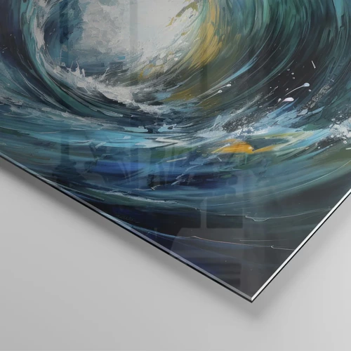 Glass picture - Sea Portal - 30x30 cm