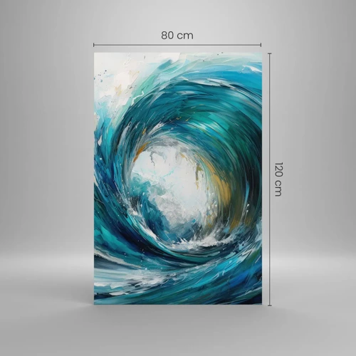 Glass picture - Sea Portal - 80x120 cm