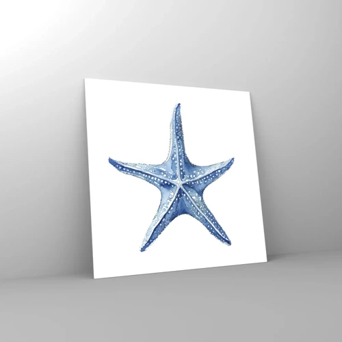 Glass picture - Sea Star - 40x40 cm