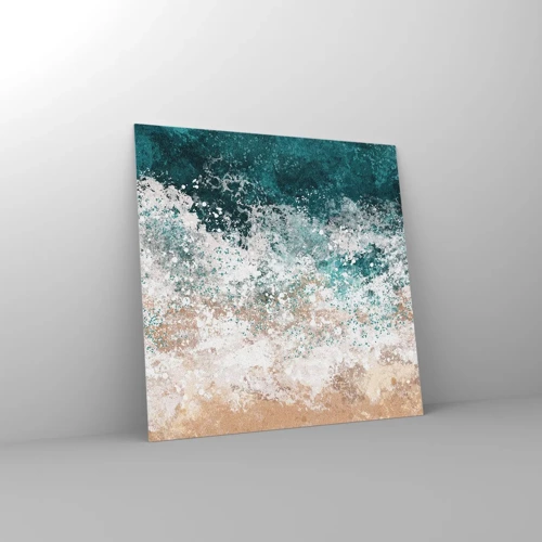 Glass picture - Sea Tales - 50x50 cm