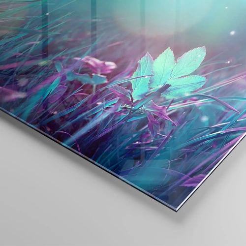 Glass picture - Secret Life of a Meadow - 70x100 cm