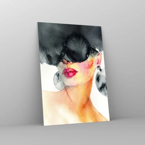 Glass picture - Secret of Elegance - 50x70 cm