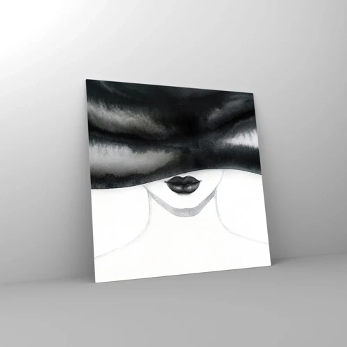 Glass picture - Sensual Secret - 50x50 cm