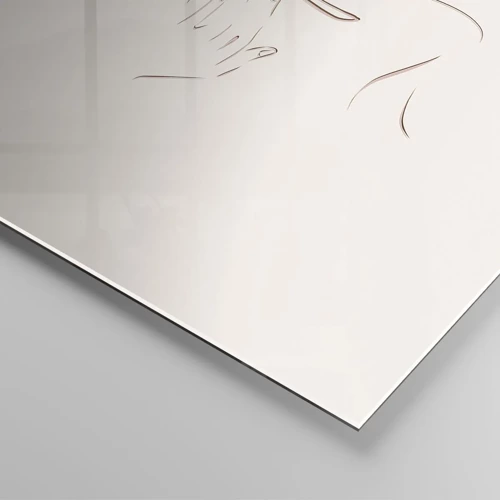 Glass picture - Shape of Desire - 120x50 cm