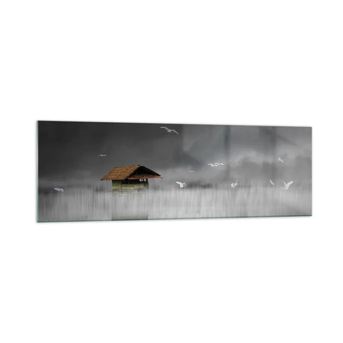 Glass picture - Shelter from the Rain - 160x50 cm